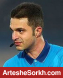 پیام حیدری داور بازی پرسپولیس شد